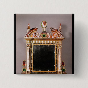 Badge Carré 5 Cm Miroir de Marie de Medici