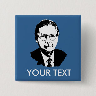 Badge Carré 5 Cm Mitch Mcconnell