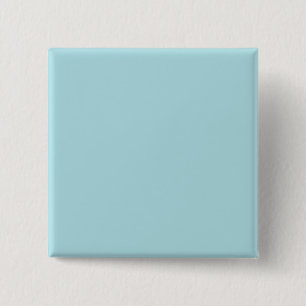 Badge Carré 5 Cm Modèle de conception de couleur solide bleu poudre