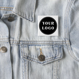 Badge Carré 5 Cm Moderne, Élégant, stylé, & Personnalisable