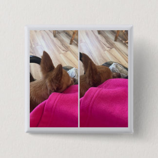 Badge Carré 5 Cm mon ami, mon collage