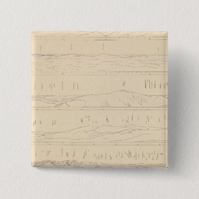 Badge Carré 5 Cm Monadnock, Adams, Owl's Head, New Hampshire (Devant)