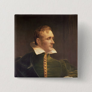 Badge Carré 5 Cm Monsieur Thomas Stamford Raffles