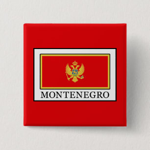 Badge Carré 5 Cm Montenegro