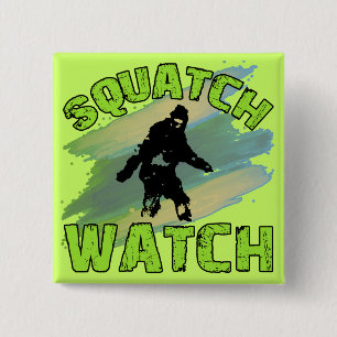 Badge Carré 5 Cm Montre de Squatch