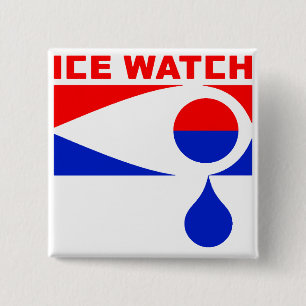 Badge Carré 5 Cm montre ICE WATCH