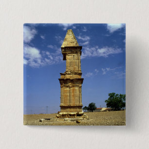 Badge Carré 5 Cm Monument de guerre Punic, 3ème-2ème siècle AVAN