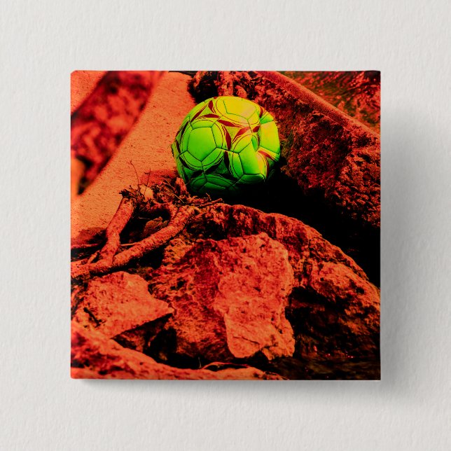 Badge Carré 5 Cm mosquitus (Devant)