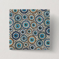 Motif en mosaïque de l'oeil maléfique
