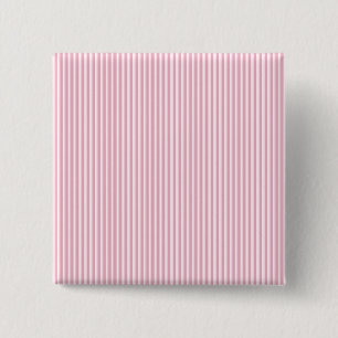 Badge Carré 5 Cm Motif rayé de joli d'été d'heure rose de