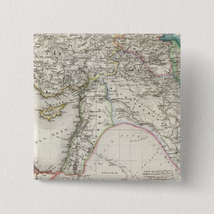 Badge Carré 5 Cm Moyen-Orient