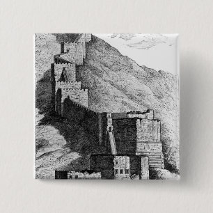 Badge Carré 5 Cm Murs d'Antioch, 1894