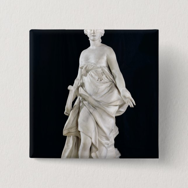 Badge Carré 5 Cm Musique, 1757 (Devant)