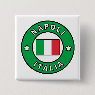 Badge Carré 5 Cm Napoli Italia