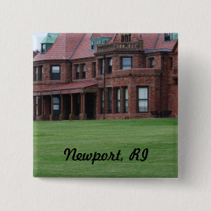 Badge Carré 5 Cm Newport, RI