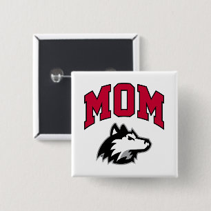 Badge Carré 5 Cm NIU Huskies
