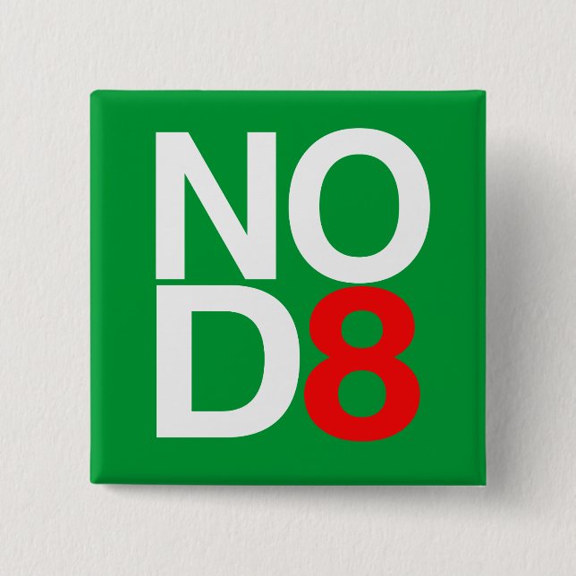 BADGE CARRÉ 5 CM NO D8 - AUCUNE DATE (Devant)