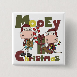 Badge Carré 5 Cm Noël de Mooey