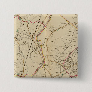 Badge Carré 5 Cm North New York City 4