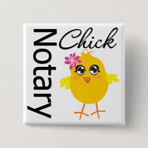 Badge Carré 5 Cm Notaire