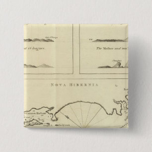 Badge Carré 5 Cm Nouvelle Irlande