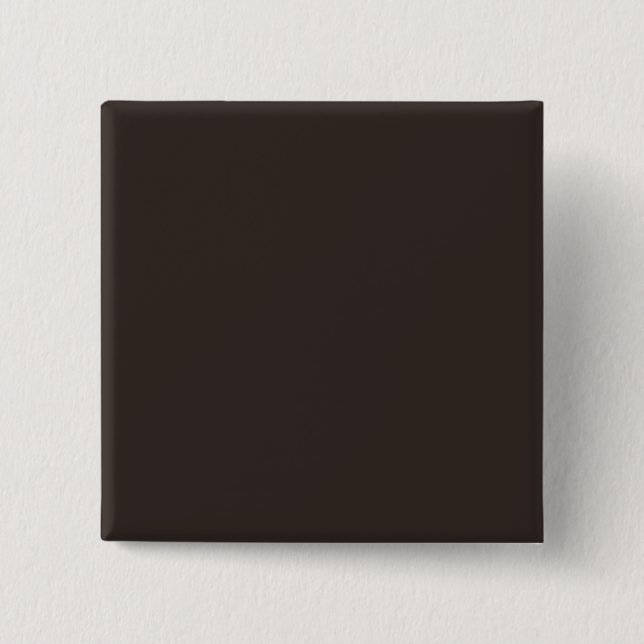 Badge Carré 5 Cm Noyer solide, Brown, (Devant)