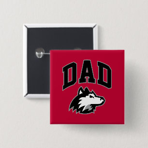 Badge Carré 5 Cm NU Huskies