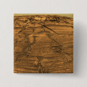 Badge Carré 5 Cm Occasion d'exploration Mars