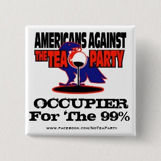 Badge Carré 5 Cm #OCCUPY d'AATTP