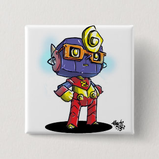 Badge Carré 5 Cm Ocho