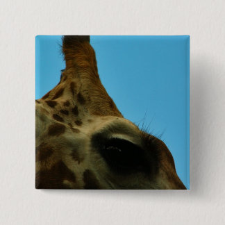 Badge Carré 5 Cm oeil de girafe
