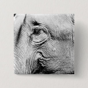 Badge Carré 5 Cm Oeil d'éléphants, 2017