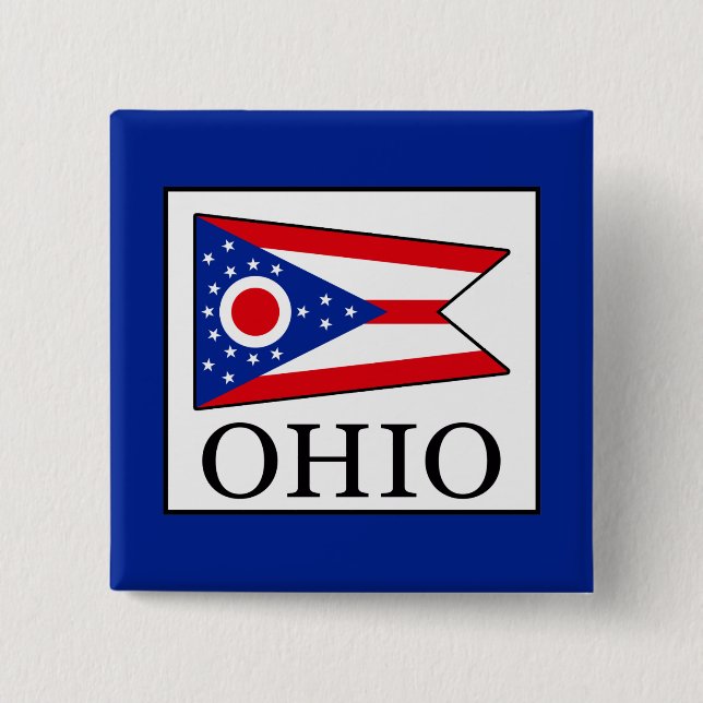 Badge Carré 5 Cm Ohio (Devant)