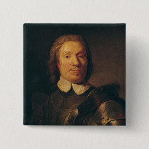 Badge Carré 5 Cm Oliver Cromwell