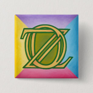 Badge Carré 5 Cm Once Pinback