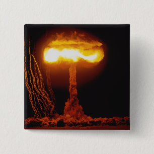 Badge Carré 5 Cm Opération Upshot Knothole, événement CLIMAX