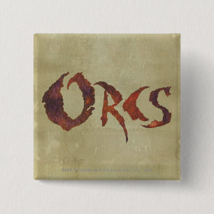 Badge Carré 5 Cm Orcs
