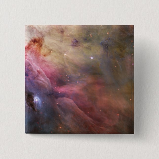Badge Carré 5 Cm Orion Nebula (Devant)