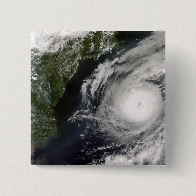 Badge Carré 5 Cm Ouragan Alex 2 (Devant)