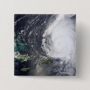 Badge Carré 5 Cm Ouragan Earl 2