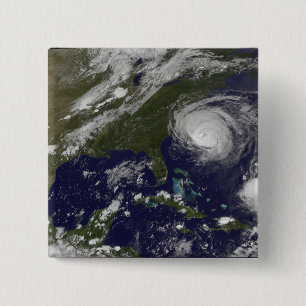 Badge Carré 5 Cm Ouragan Earl 4