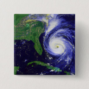 Badge Carré 5 Cm Ouragan Fran