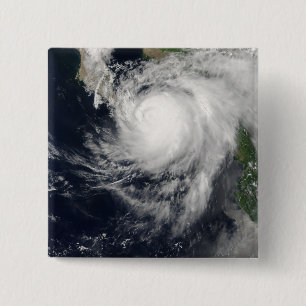 Badge Carré 5 Cm Ouragan Ignacio