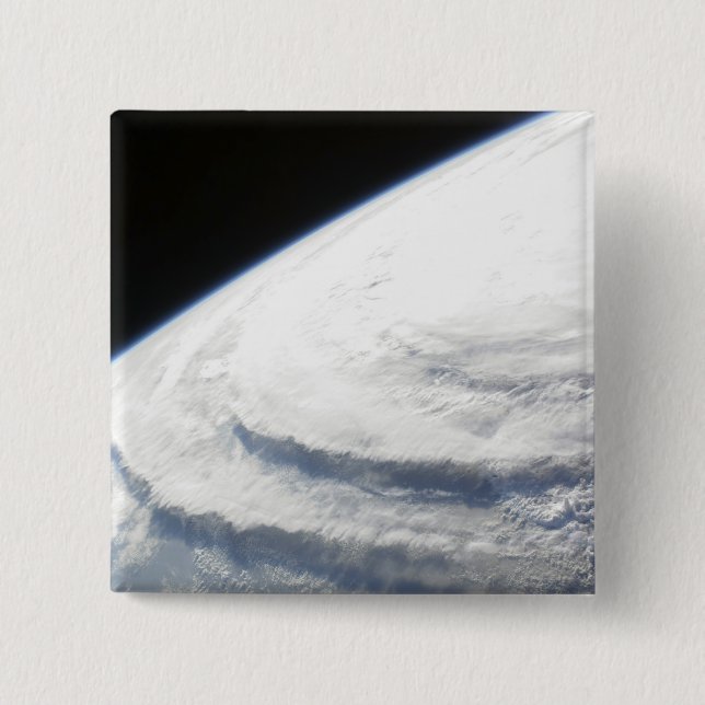 Badge Carré 5 Cm Ouragan Ike 2 (Devant)