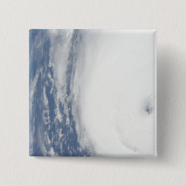 Badge Carré 5 Cm Ouragan Ike 9 (Devant)