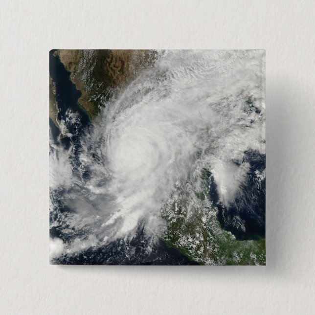 Badge Carré 5 Cm Ouragan Kenna (Devant)