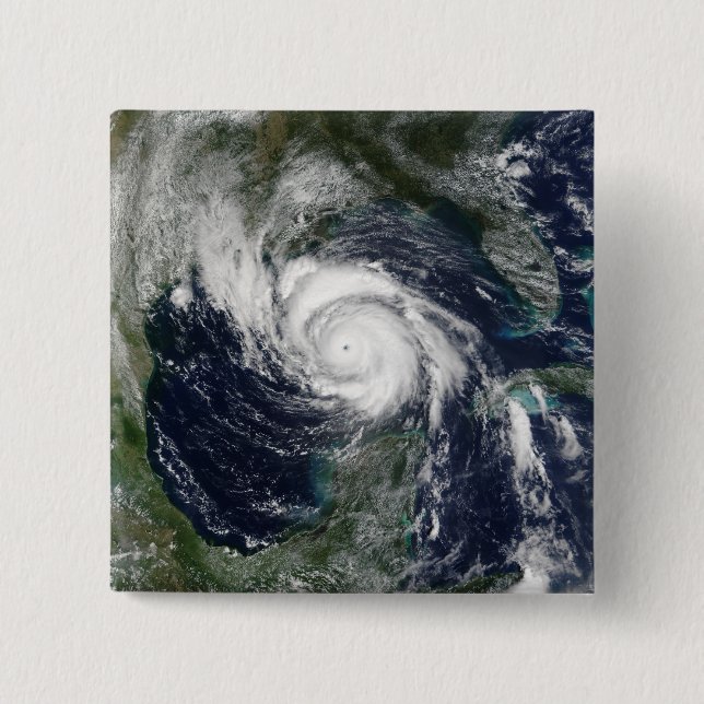 Badge Carré 5 Cm Ouragan Lili (Devant)