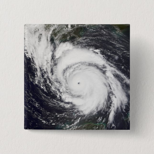 Badge Carré 5 Cm Ouragan Lili 5 (Devant)