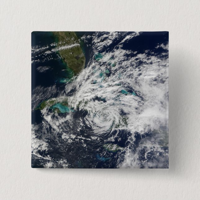 Badge Carré 5 Cm Ouragan Paloma 2 (Devant)