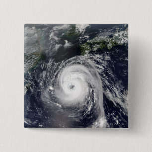 Badge Carré 5 Cm Ouragan Sinlaku 2